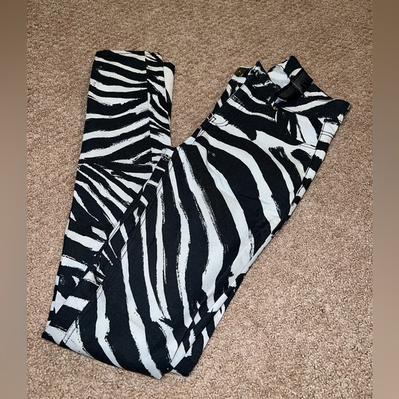 H&M zebra pants US size 6 - Picture 10 of 11